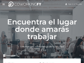 'coworkingfy.com' screenshot
