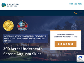 'skywoodrecovery.com' screenshot