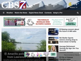'cbs7.com' screenshot