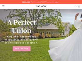 'vowdweddings.com' screenshot