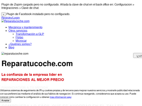 'reparatucoche.com' screenshot