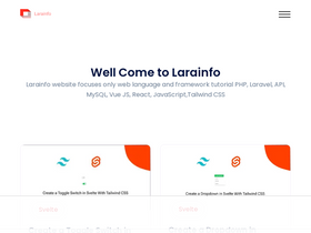 'larainfo.com' screenshot