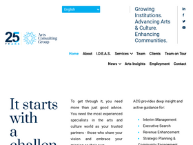 'artsconsulting.com' screenshot