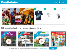 'panfleteiro.pt' screenshot