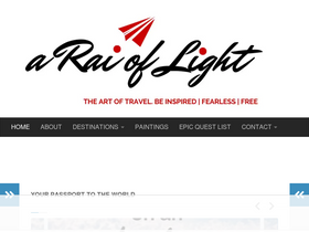 'araioflight.com' screenshot