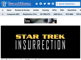 'tweaktown.com' screenshot