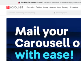 'carousell.com' screenshot