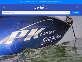 pklure.com homepage screenshot