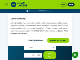 'smallworldfs.com' screenshot