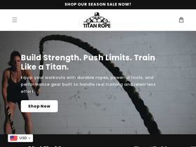 TitanRope website screenshot