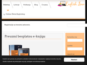 'englishlane.net' screenshot