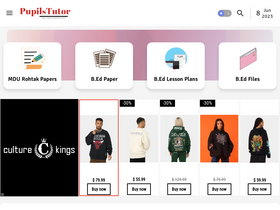 'pupilstutor.com' screenshot