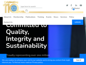 'fidic.org' screenshot