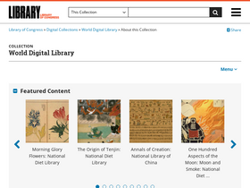 'wdl.org' screenshot