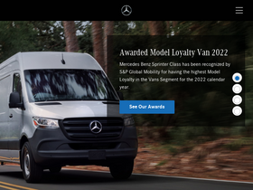 'mbvans.com' screenshot