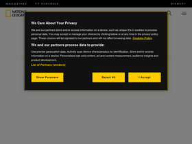 'nationalgeographic.co.uk' screenshot