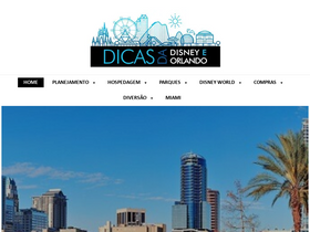 'dicasdadisneyeorlando.com.br' screenshot