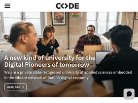 'code.berlin' screenshot