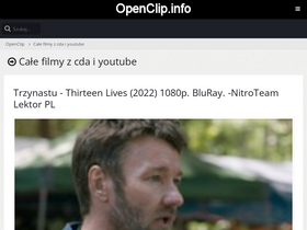 'openclip.info' screenshot