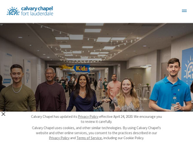 'calvaryftl.org' screenshot