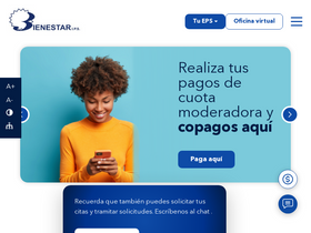'bienestarips.com' screenshot