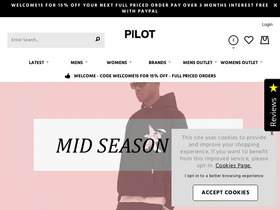 'mypilot.co.uk' screenshot