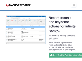 'macrorecorder.com' screenshot