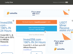 'luckydice.net' screenshot