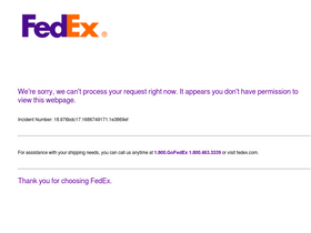 'docstore.fedex.com' screenshot