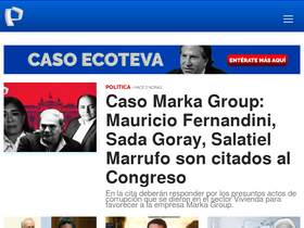 'panamericana.pe' screenshot