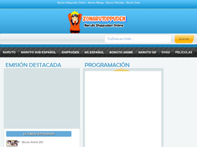 'zonarutoppuden.net' screenshot