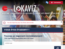 'lokaviz.fr' screenshot