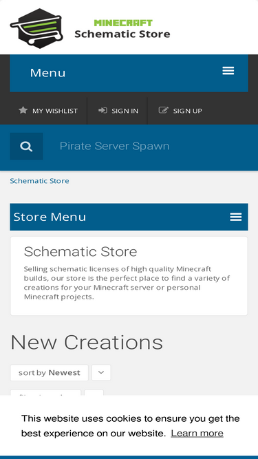 Minecraft - Pirate Server Spawn - Minecraft Schematic Store - www