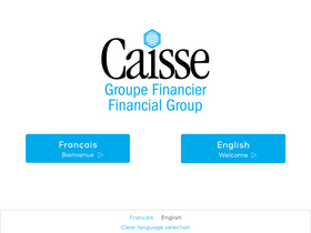 'caisse.biz' screenshot
