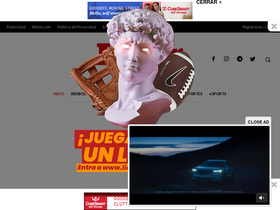 'liderendeportes.com' screenshot