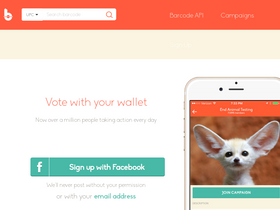 'buycott.com' screenshot