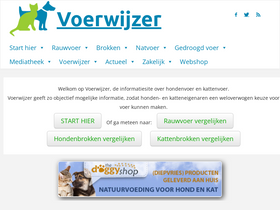 'voerwijzer.com' screenshot