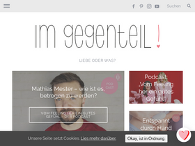 'imgegenteil.de' screenshot