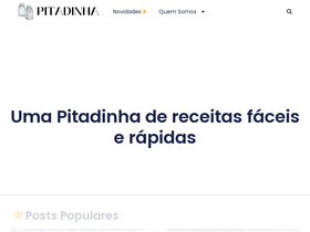 'pitadinha.com' screenshot