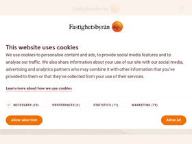 'fastighetsbyran.se' screenshot