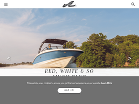 'searay.com' screenshot