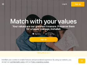 'inshallah.com' screenshot