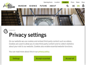 'museumfuernaturkunde.berlin' screenshot