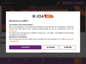 'joabet.fr' screenshot