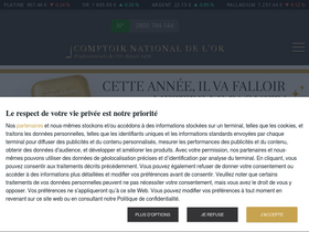 'gold.fr' screenshot