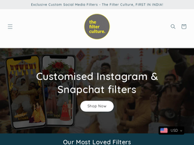 thefilterculture.com homepage screenshot