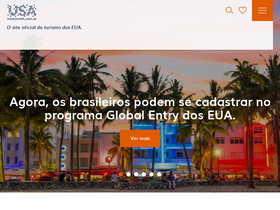 'visiteosusa.com.br' screenshot