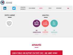 'ssi.gouv.fr' screenshot