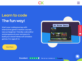 'codekingdoms.com' screenshot