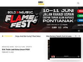 'ussfeed.com' screenshot